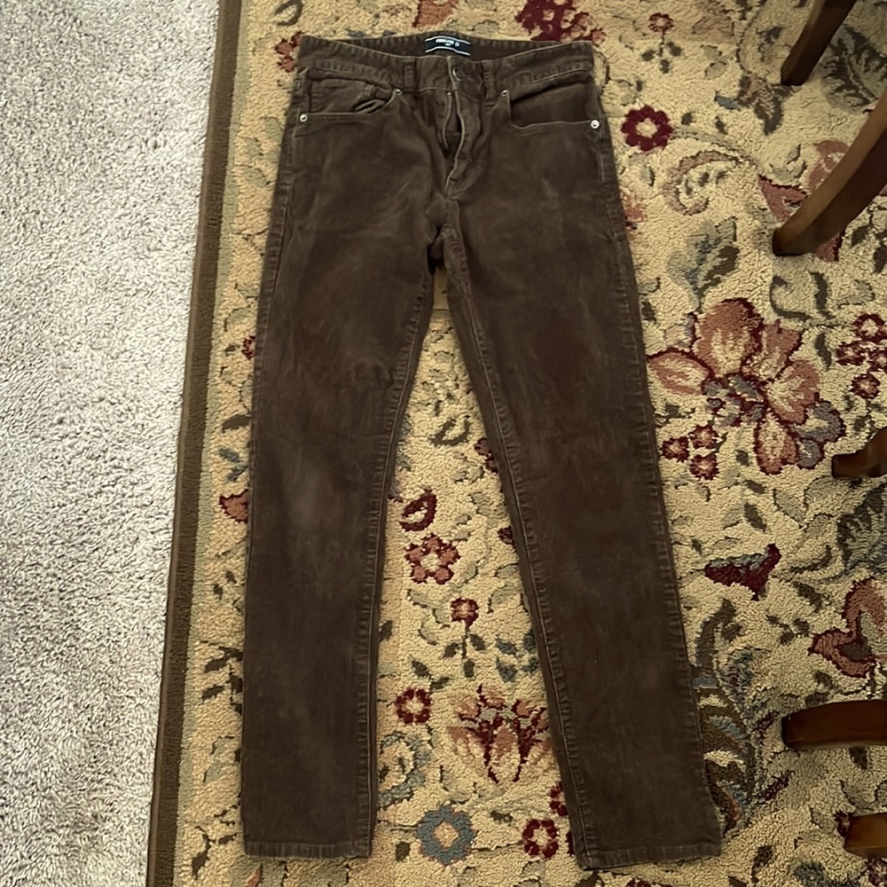 Brown Corduroy Pants